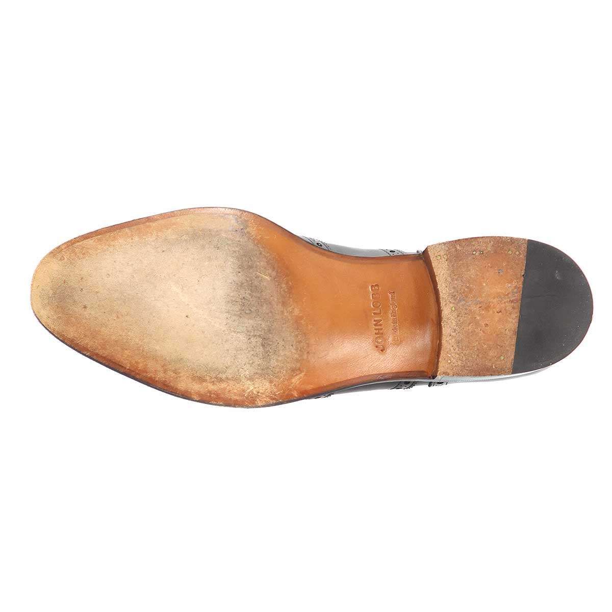 JOHN LOBB ジョン ロブ Stowey ストーウェイ ウィングチップレザーシューズ ブラック 8E