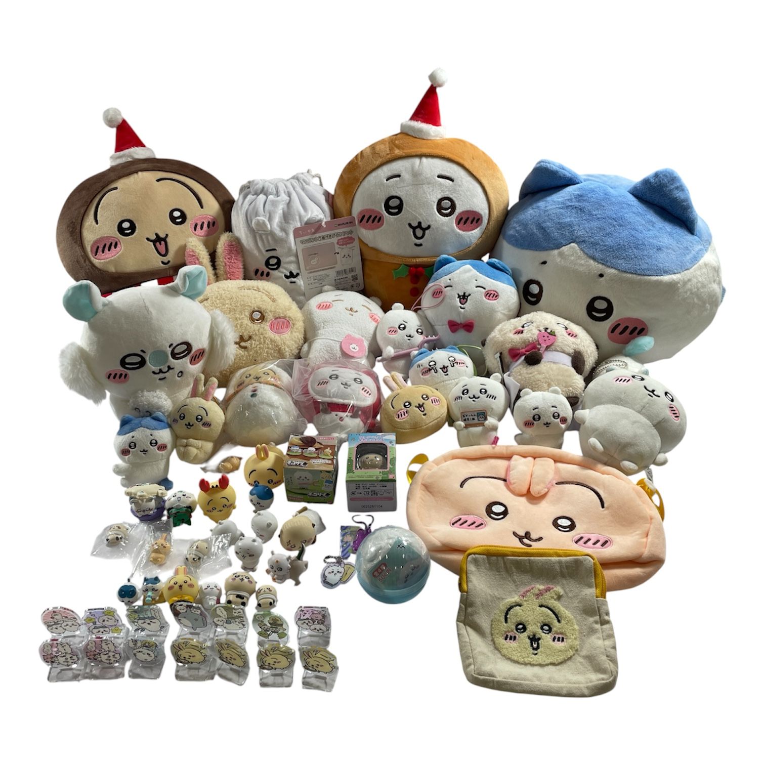 ★ ちいかわ グッズ 大量 まとめ商品 ぬいぐるみ マスコット ミニフィギュア アクリルスタンド ハチワレ うさぎ 等 現状品 2.65kg