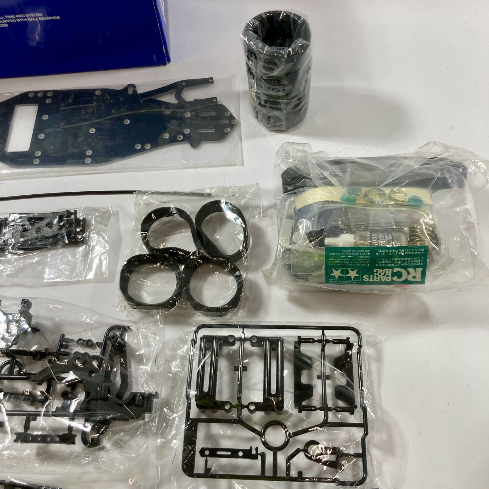 ★ TAMIYA タミヤ TA04-PRO ブルーコレクション 1/10スケール電動ラジコンカーシャーシキット 未検品 現状品