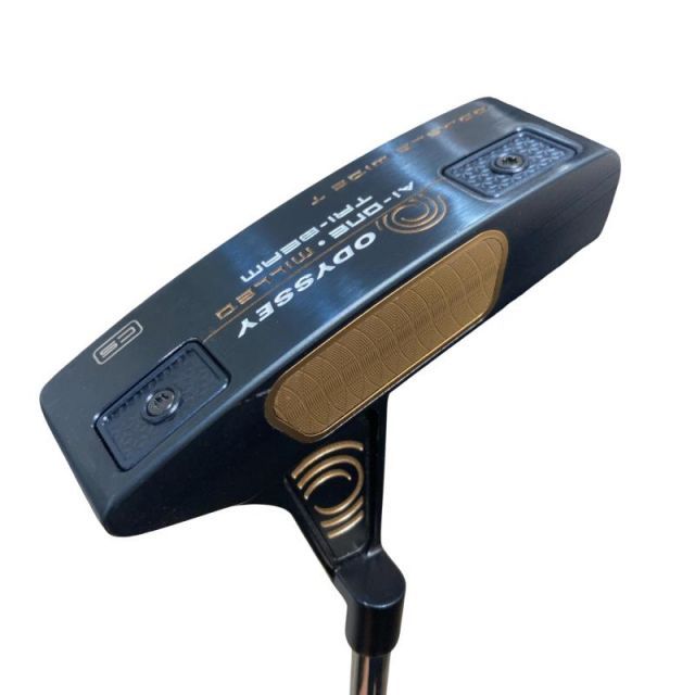 【中古】 オデッセイ Ai-ONE・MILLED TRI-BEAM DOUBLE WIDE T CS 34インチ パター PT STROKE LAB 90 スチール (フレックスその他) メンズ 男性用 右利き 右用 Bランク ゴルフクラブ