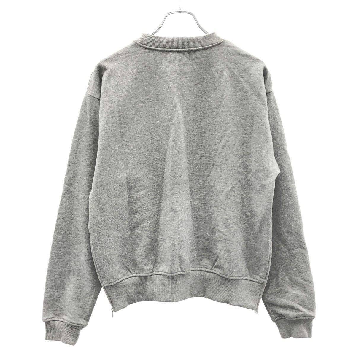 HYSTERIC GLAMOUR ヒステリックグラマー 23SS スパンコールビーズガール スウェットトレーナー 01231CS02 グレー F