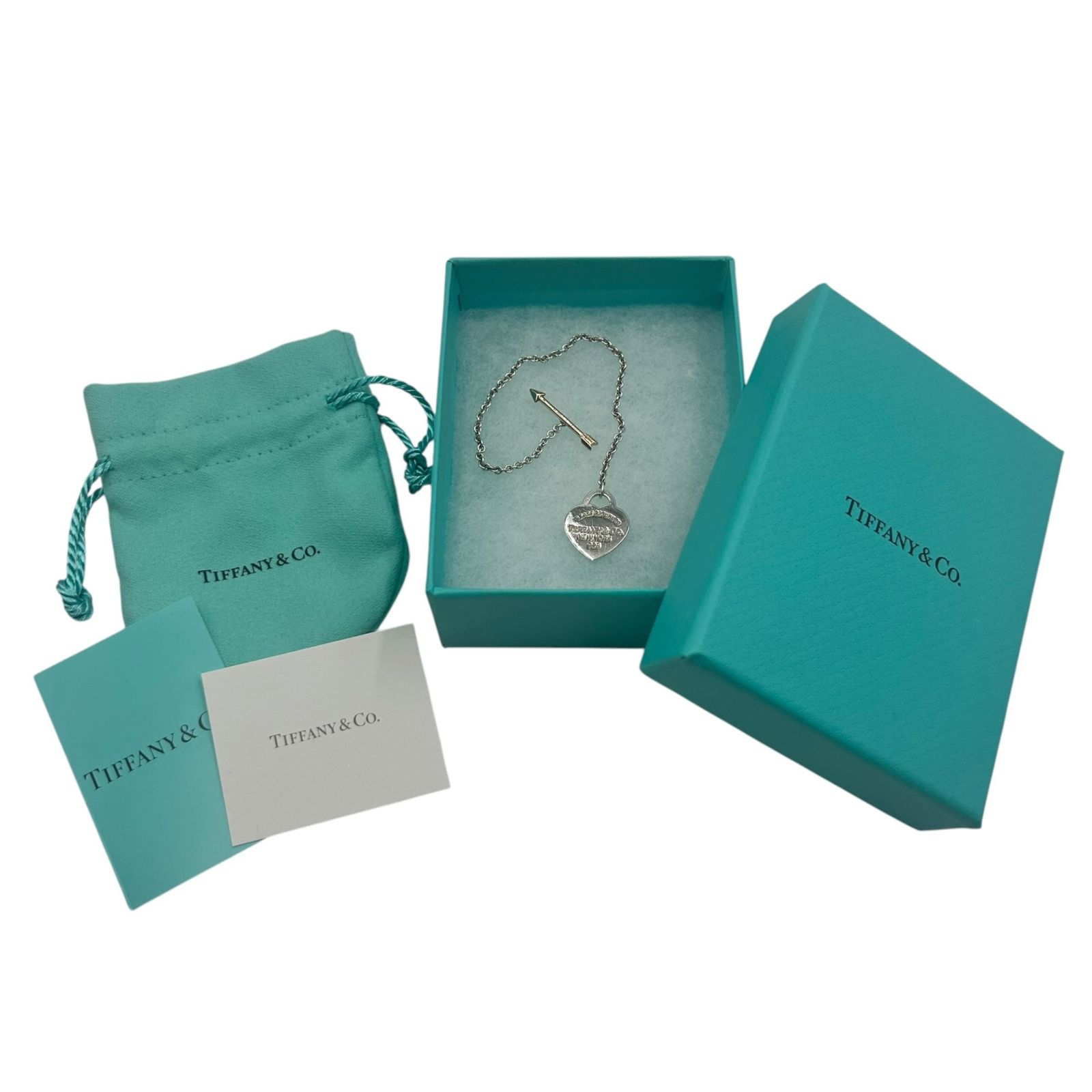 ■ティファニー TIFFANY レディース ネックレス 925 リターン トゥ ラブストラック ハート シルバー 保存袋付2632438,2632438