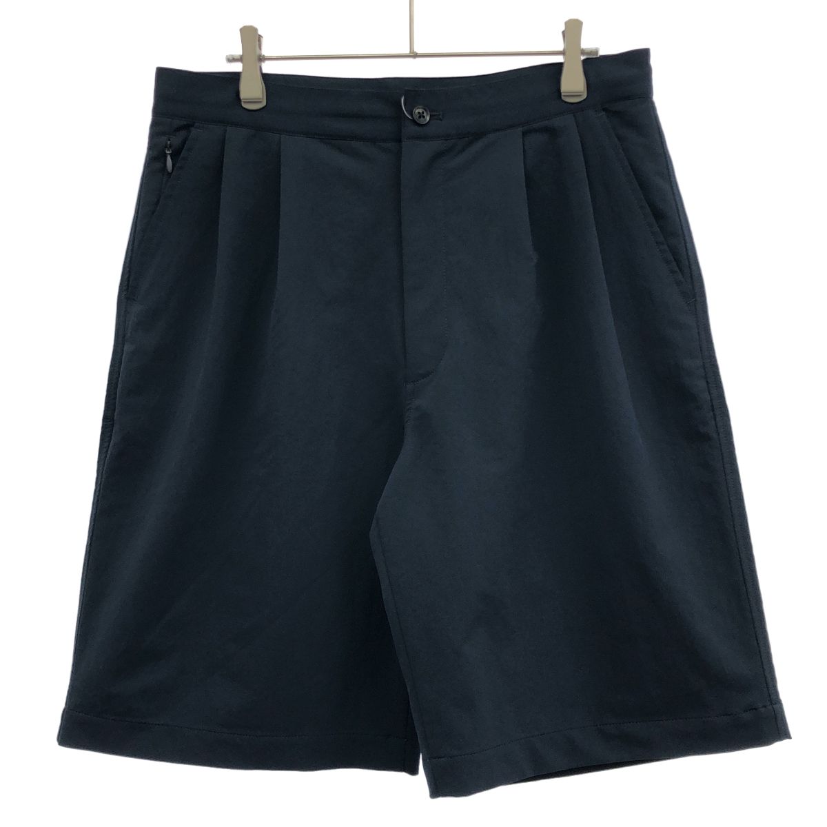 nanamica ナナミカ 25SS ALPHADRY Double Pleats Shorts タックショーツ S25SD52 ネイビー 32