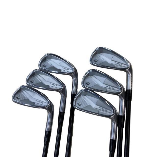【中古】 テーラーメイド Taylor Made P・8CB(2025) 6S アイアンセット IR 純正特注シャフト (フレックスS) メンズ 男性用 右利き 右用 Cランク ゴルフクラブ