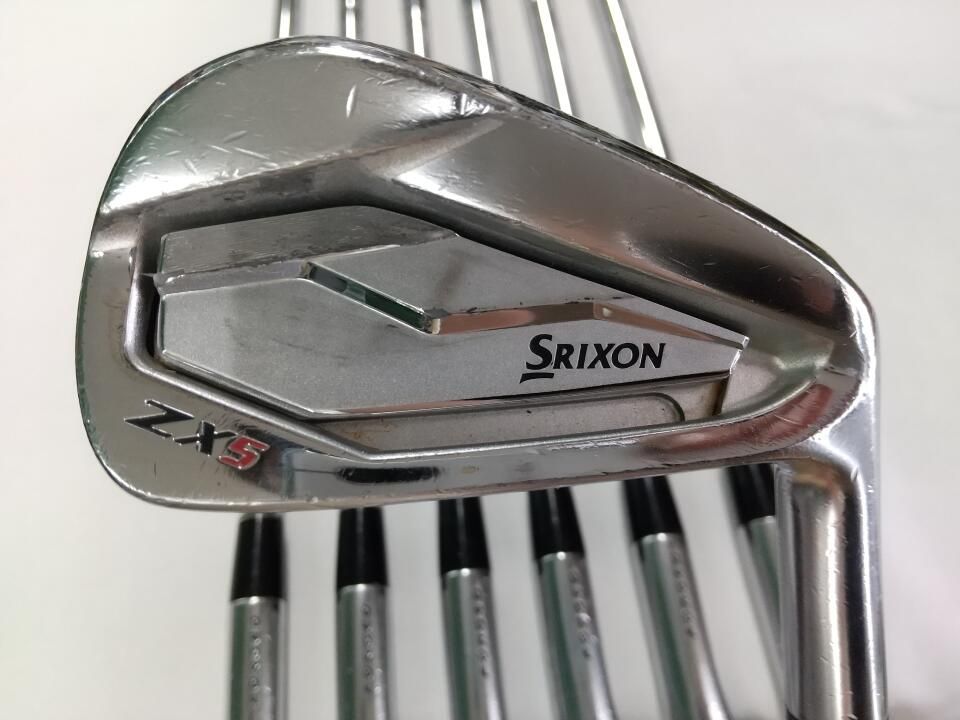 ダンロップ　SRIXON ZX5　ダイナミックゴールド 105　S200フレックス　アイアンセット　中古　ゴルフドゥ！山口防府店【最短即日発送】