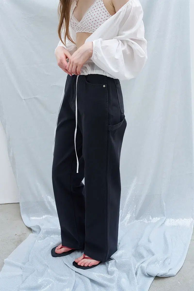 (新品) リリーコーツ ディーディー カーゴパンツ ネイビー s