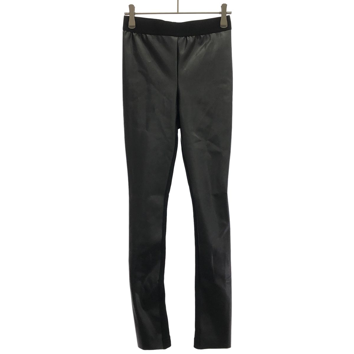 sacai サカイ 22AW フェイクレザーレギンスパンツ 22-06435 ブラック 1