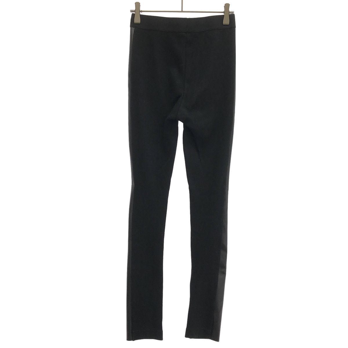 sacai サカイ 22AW フェイクレザーレギンスパンツ 22-06435 ブラック 1
