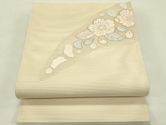平和屋着物＊夏物　八寸名古屋帯　絽綴れ　辻が花　正絹　逸品　CABJ1606rv