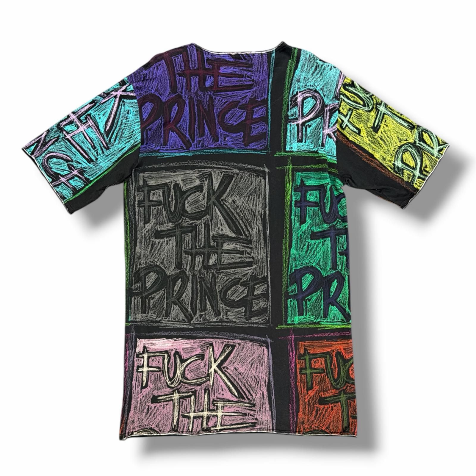 DOLCE&GABBANA FUCK THE PRINCE print T-shirt プリントTシャツ 半袖