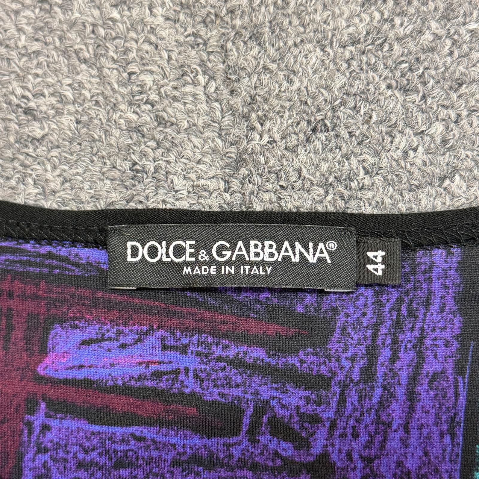 美品 ドルチェ&ガッバーナ Tシャツ ホース 総柄 プリント M DOLCE&GABBANA FUCK THE PRINCE print T-shirt プリントTシャツ 半袖