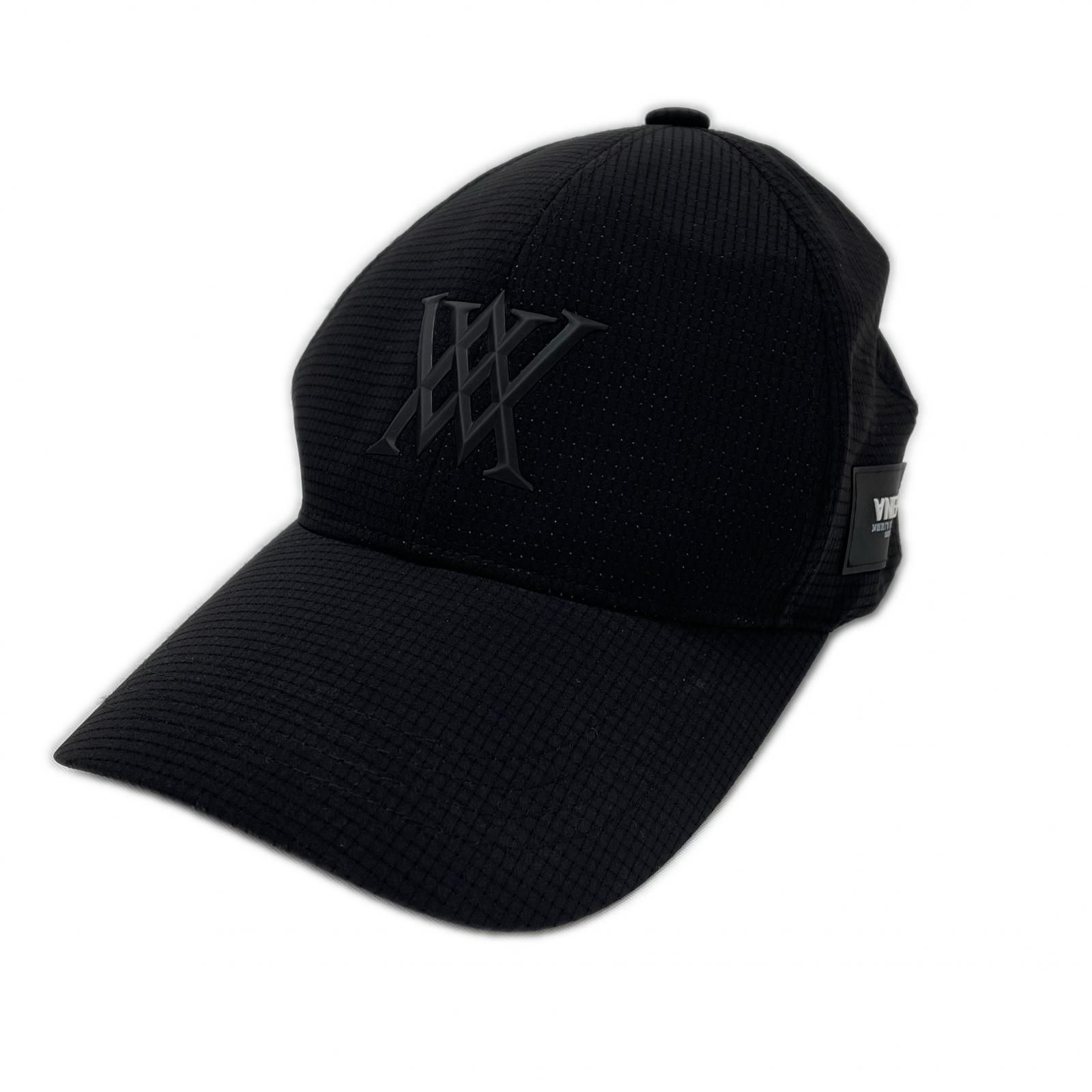 中古 キャップ フリー S/M ブラック アニュー ゴルフ ANEW GOLF