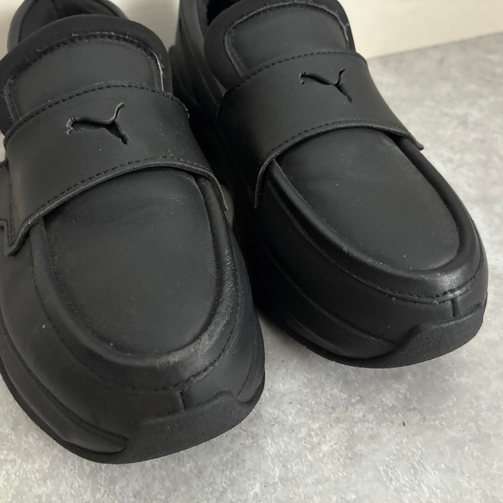 PUMA LOAFYR WNS プーマ ローファー ウィメンズ ブラック プーマ 24.5