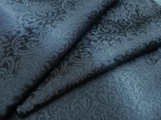 平和屋着物＊夏物　小紋　紗　宝相華　暈し染め　正絹　逸品　未使用　BAAX6819hj