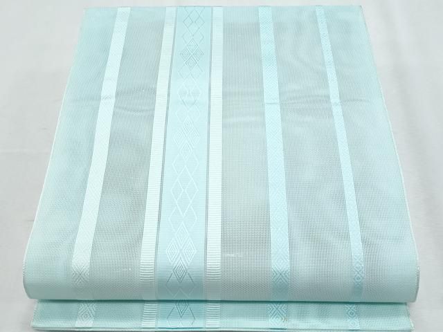 平和屋着物＊夏物　八寸名古屋帯　博多織　間道　CABI5839fb