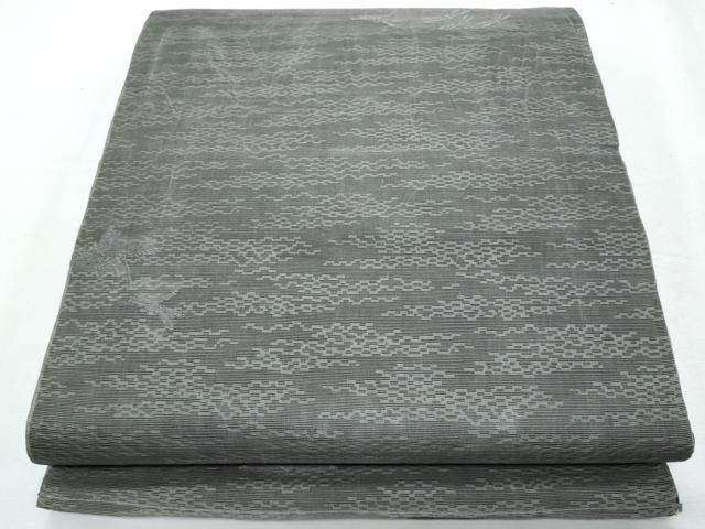 平和屋着物＊夏物　丸帯　トンボ　正絹　逸品　CABI5767fb