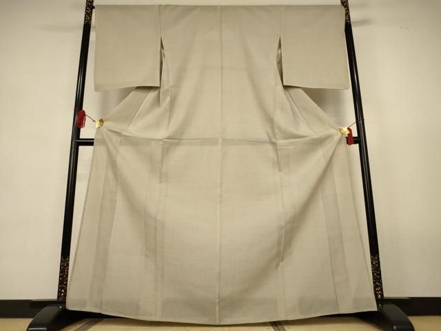 平和屋着物＊夏物　本場大島紬　夏大島　白大島　9マルキ　正絹　逸品　AABJ9097jd
