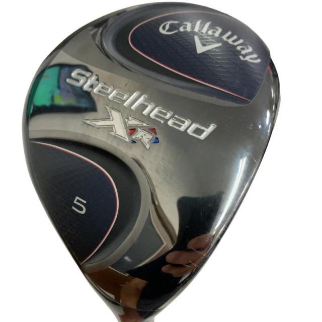 【中古】 キャロウェイ STEELHEAD XR 5W フェアウェイウッド FW 純正特注シャフト (フレックスX) メンズ 男性用 右利き 右用 Cランク ゴルフクラブ
