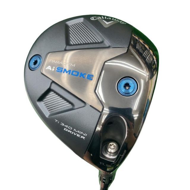 【中古】 キャロウェイ PARADYM Ai SMOKE Ti 340 MINI 11.5° ドライバー DR 純正特注シャフト (フレックスS) メンズ 男性用 右利き 右用 Cランク ゴルフクラブ