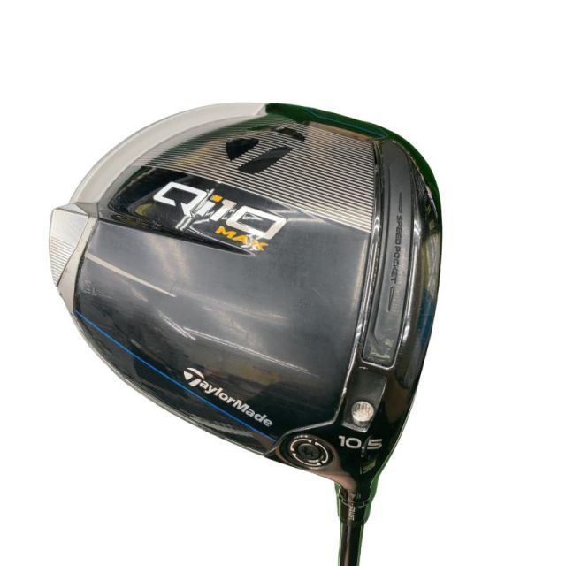 【中古】 テーラーメイド Qi10 MAX 10.5° ドライバー DR リシャフト (フレックスその他) メンズ 男性用 右利き 右用 Cランク ゴルフクラブ