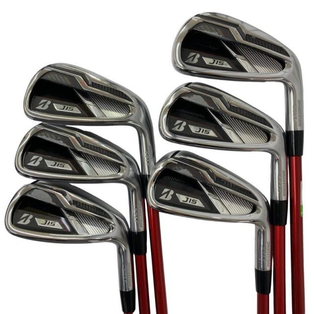 【中古】 ブリヂストン BRIDGESTONE J15 6S アイアンセット IR Tour AD J15-11I (フレックスR) メンズ 男性用 右利き 右用 Cランク ゴルフクラブ