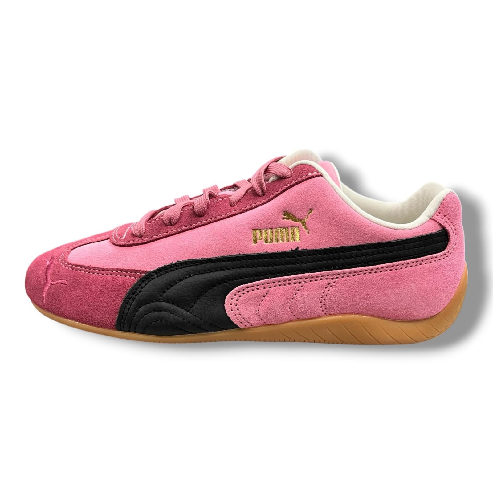 未使用 PUMA SPEEDCAT スピードキャット スニーカー プーマ 406329-53 ピンク 27cm （17229M）