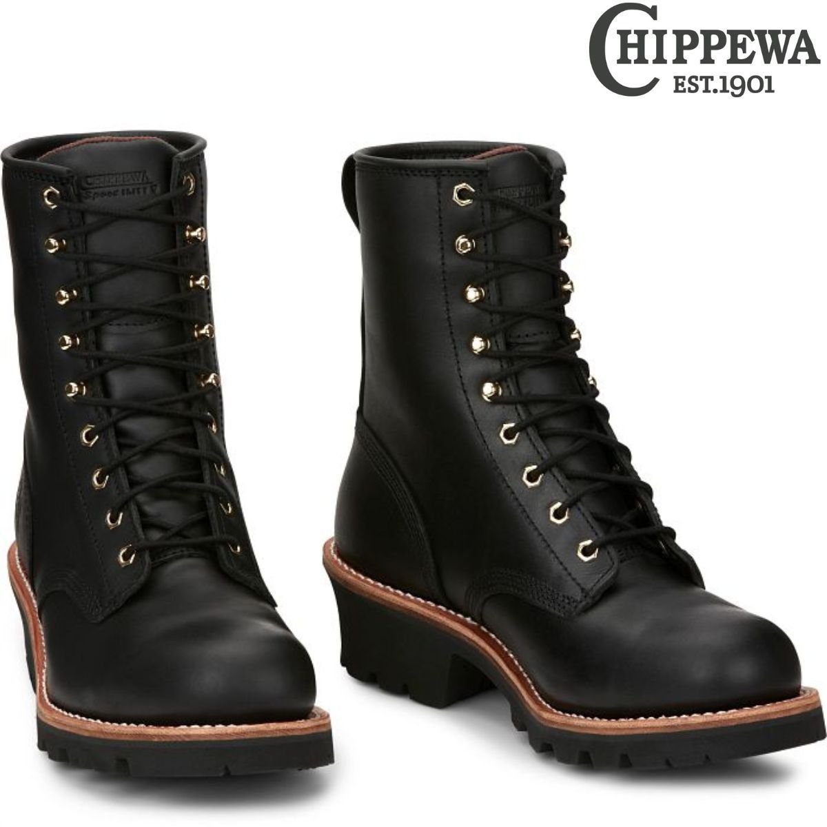 新品 CHIPPEWA BALDOR 73020 27.5cm W スチールトゥ ロガーブーツ