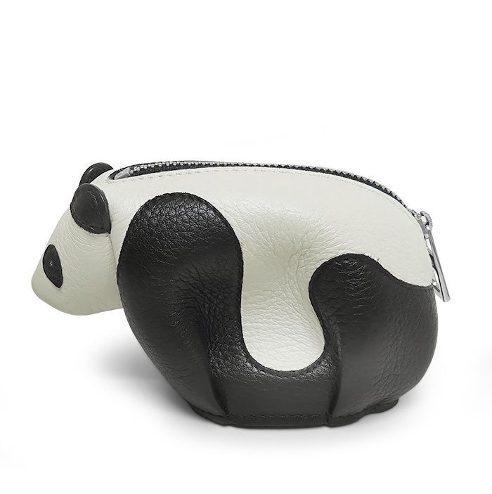 併売商品※◇未使用保管品◇LOEWE【ロエベ】パンダモチーフ ファスナー