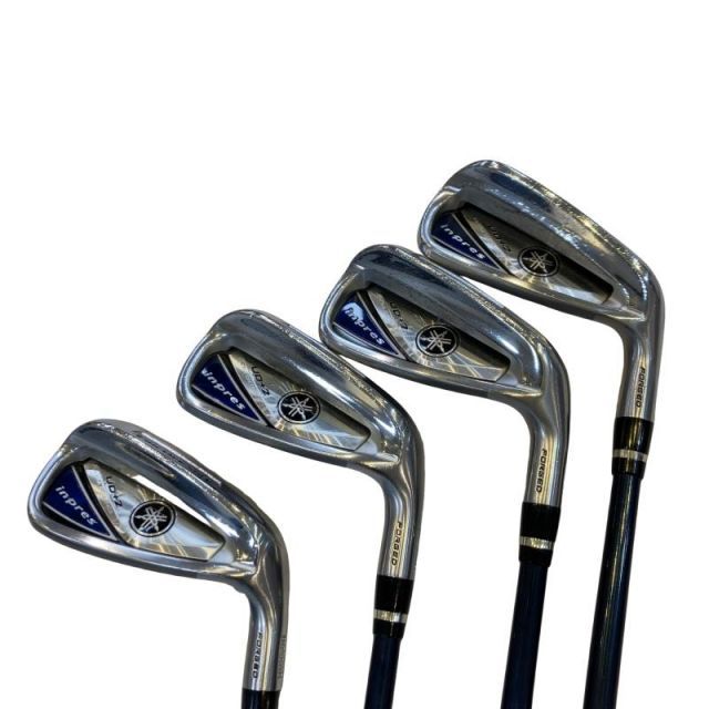 【中古】 ヤマハ inpres UD+2(2019) 4S アイアンセット IR MX-519i (フレックスSR) メンズ 男性用 右利き 右用 Cランク ゴルフクラブ