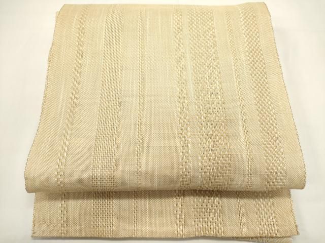平和屋着物＊夏物　八寸名古屋帯　間道　DABH1804cd