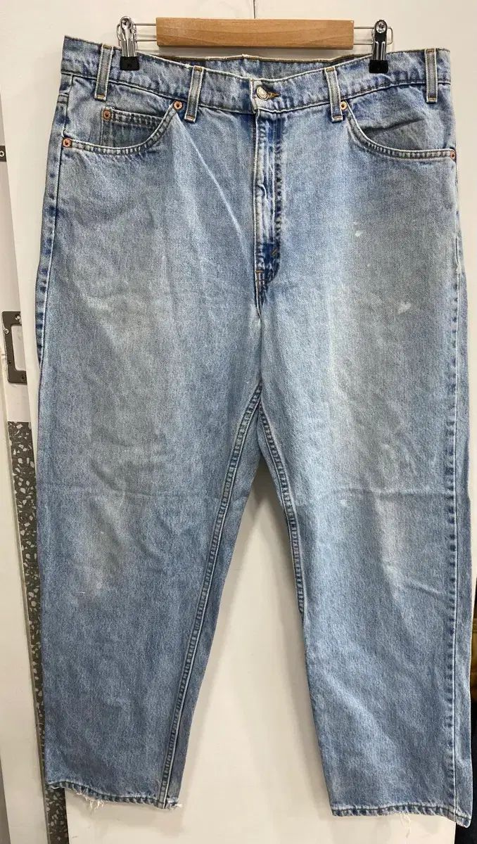 38x30/唯一実物 ヴィンテージ USA 550 LEVI'S オレンジタブ デニム パンツ