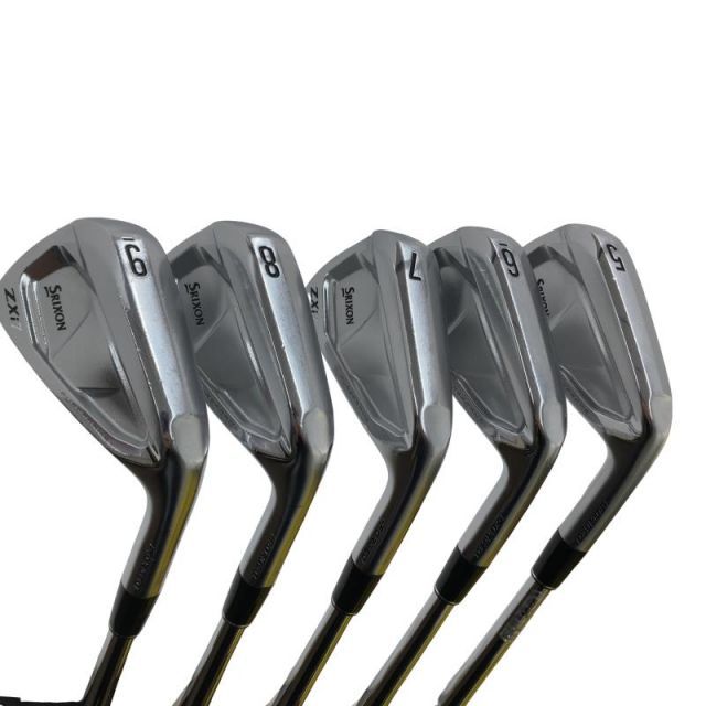 【中古】 ダンロップ SRIXON ZXi7 6S アイアンセット IR 純正特注シャフト (フレックスS) メンズ 男性用 右利き 右用 Cランク ゴルフクラブ