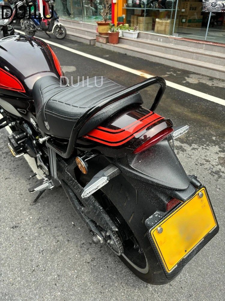 カワサキ Z900RS Z900 RS オートバイ用リアラック パッセンジャー ハンドグリップ アームレスト レールバー サポートブラケット オートバイ