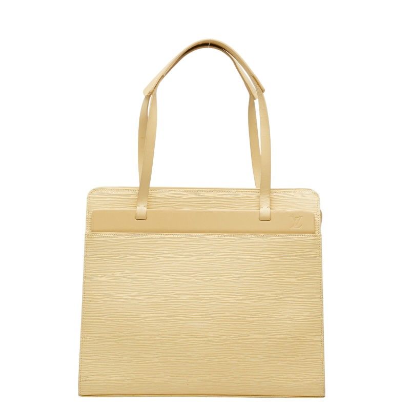 ルイ ヴィトン エピ クロワゼットPM ハンドバッグ トートバッグ M5249A バニラ イエロー レザー レディース LOUIS VUITTON【1-0270843】