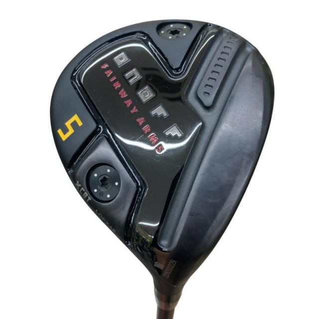 【中古】 ダイワ(グローブライド) ONOFF ARMS(2024) KURO 5W フェアウェイウッド FW CBT-624F (フレックスS) メンズ 男性用 右利き 右用 Cランク ゴルフクラブ