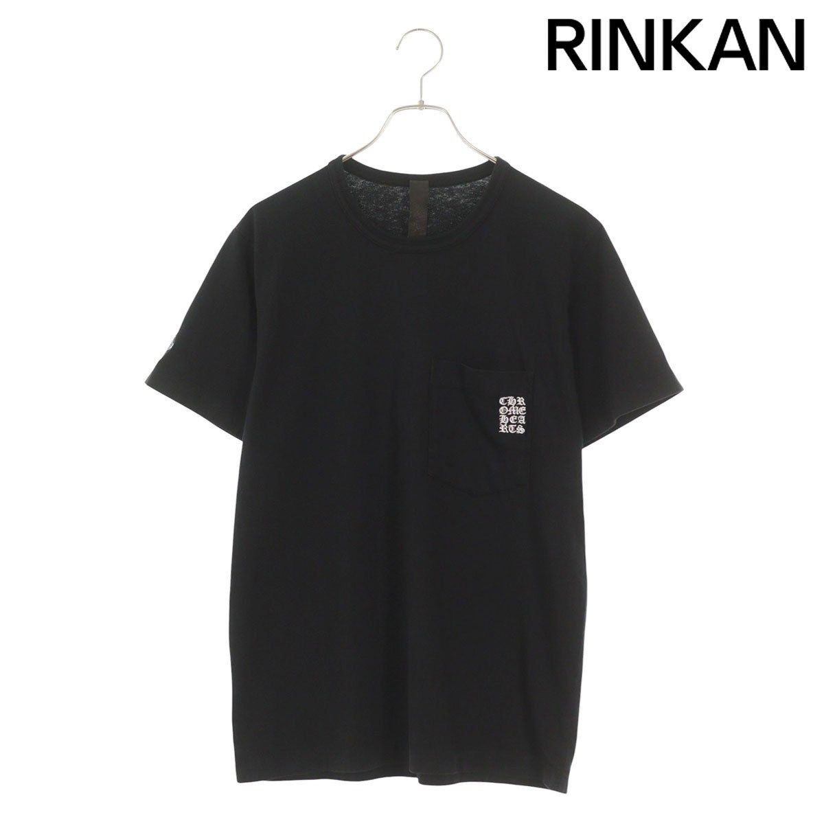 クロムハーツ Y NOT ロゴ刺繍ポケットTシャツ メンズ S