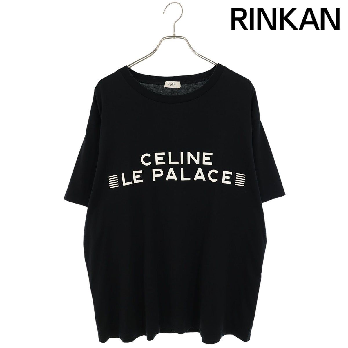 セリーヌ 2X61I671Q ロゴプリントルーズフィットTシャツ メンズ L