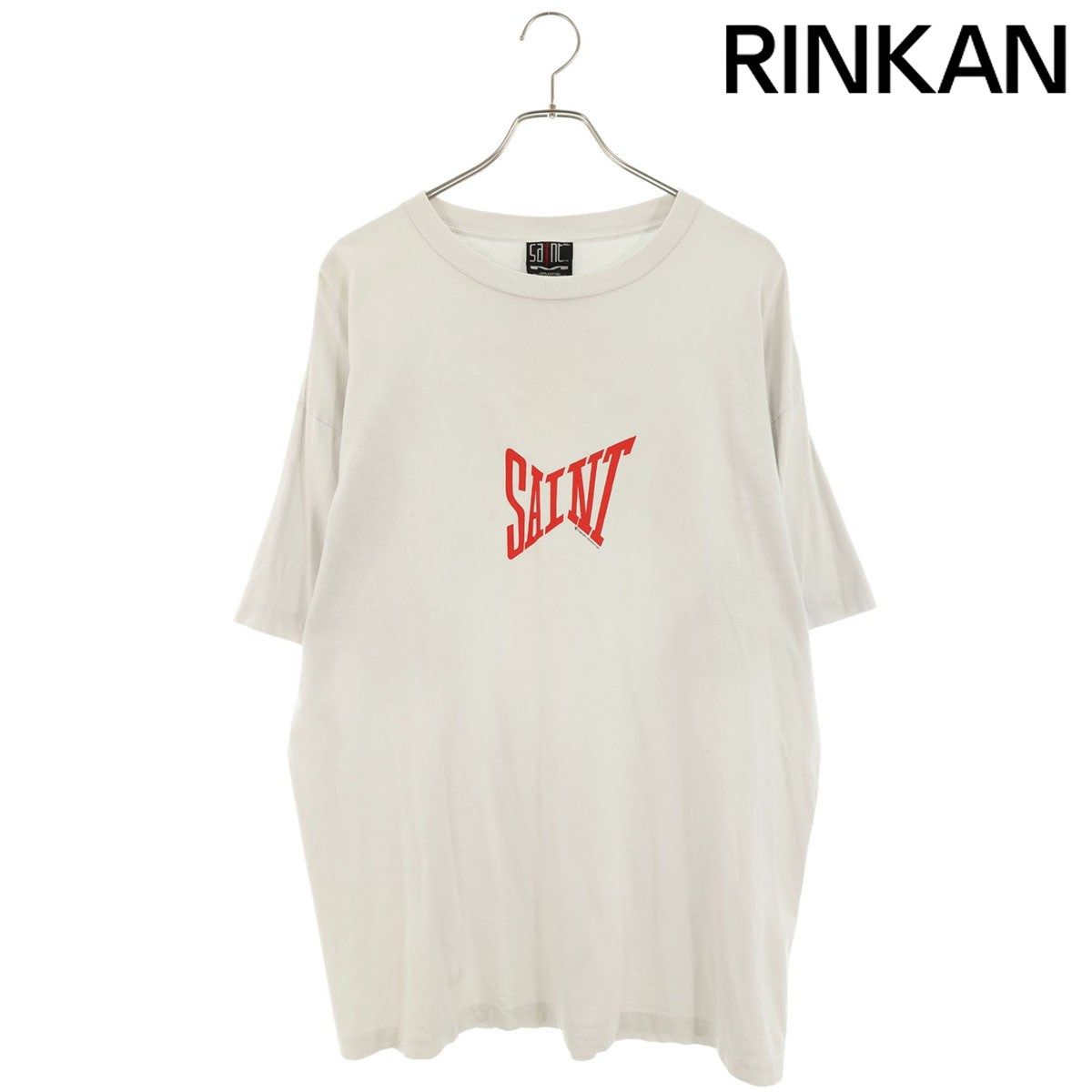 セントマイケル 24SS SM-YS8-0000-011 フロントプリントTシャツ メンズ XL