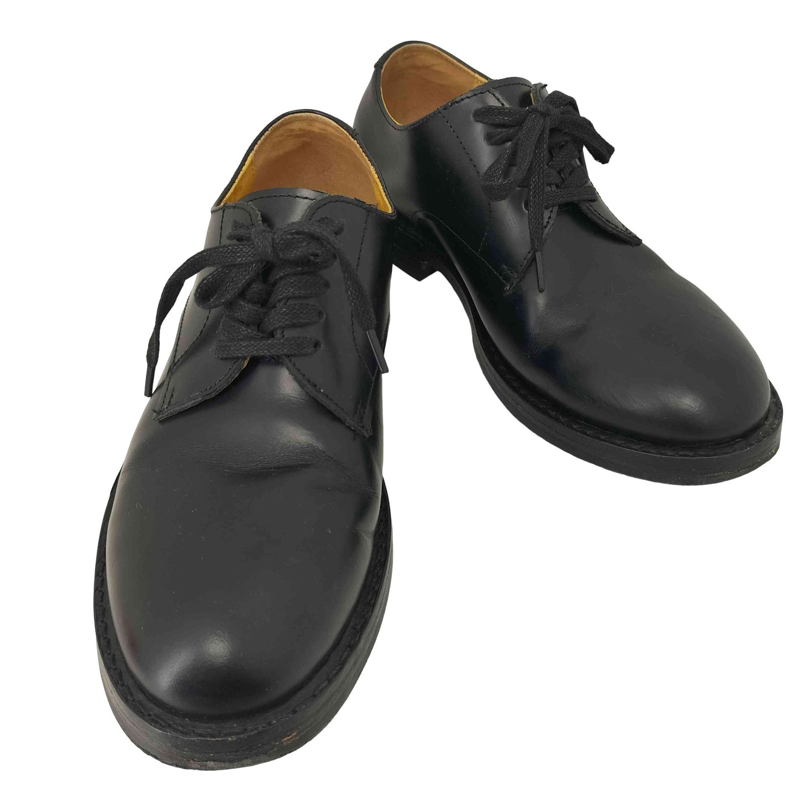 ユーズドフルギ USED古着 LABORER SHOES OXFORD SHOES DERBY 本革 オックスフォード プレーントゥシューズ レディース 5