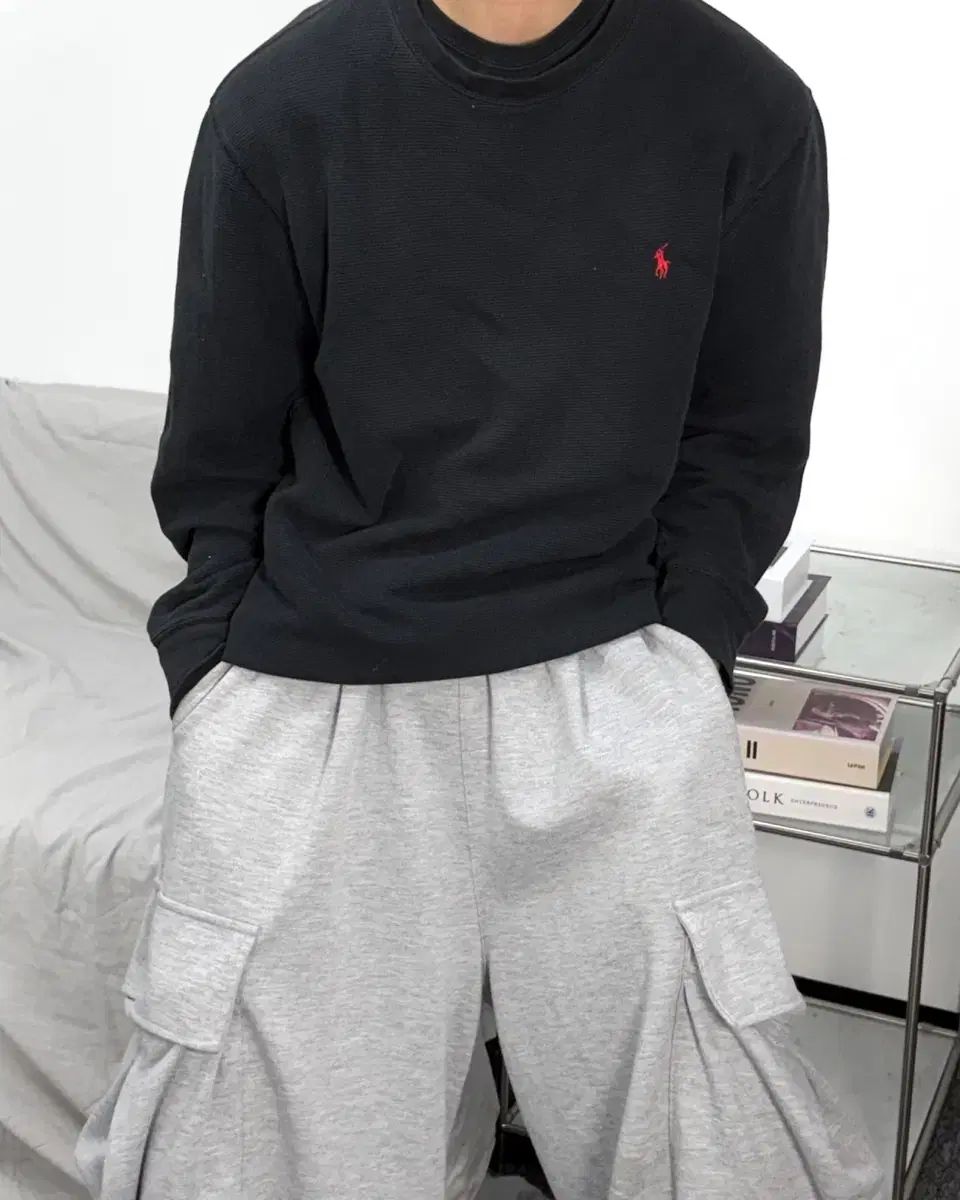 ポロ ラルフローレン レッドポニー ワッフルT M