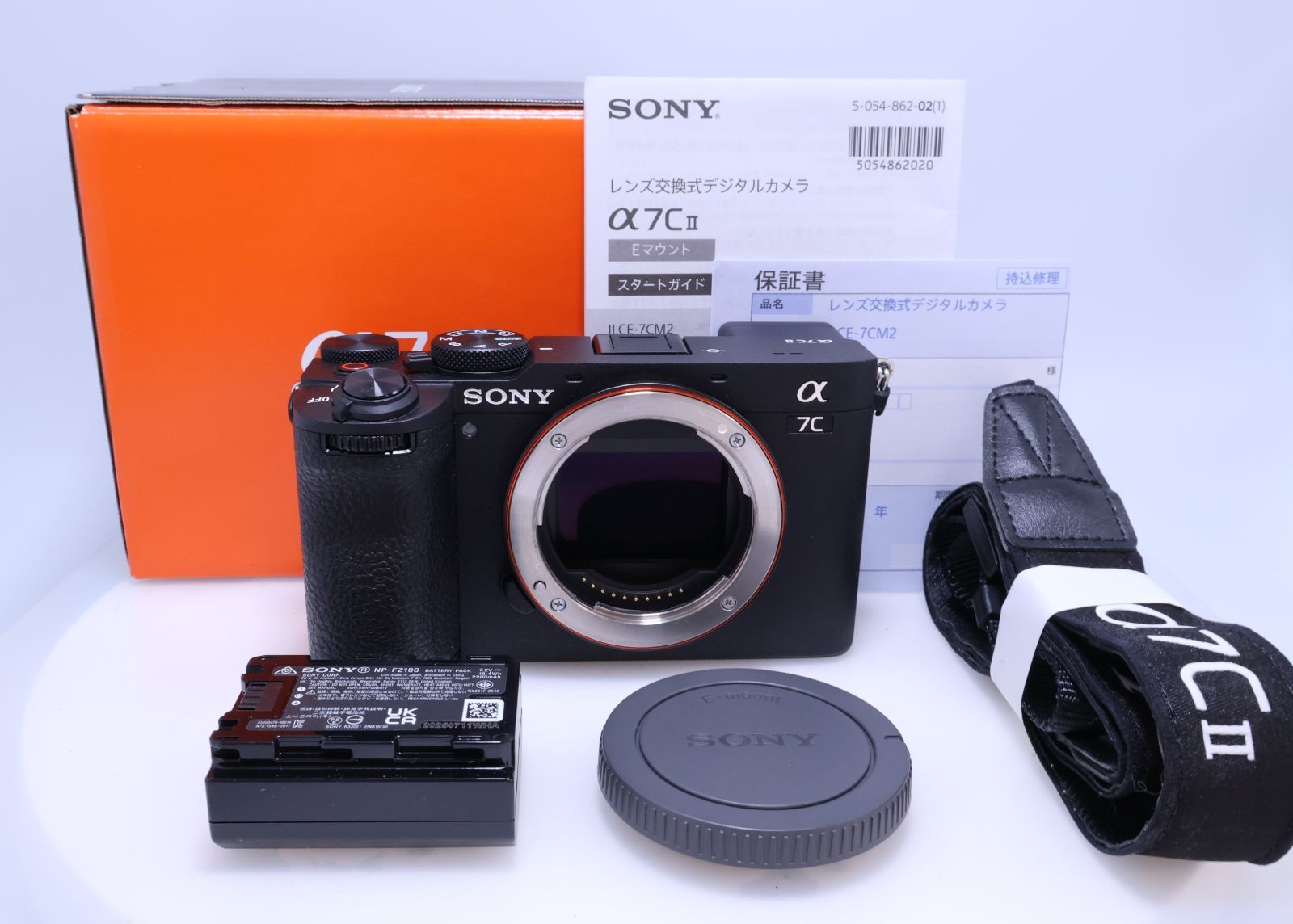 【192回 極美品】SONY α7CII ボディ ブラック ILCE-7CM2 フルサイズ ミラーレス一眼カメラ