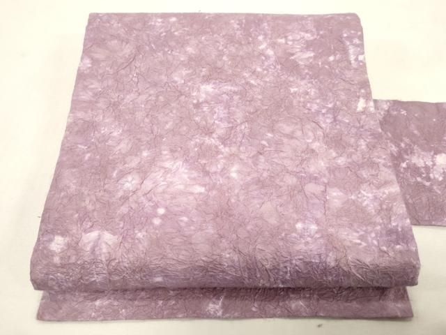 平和屋着物●全通柄　九寸名古屋帯　紙布　霞文　逸品　CABG9367dy