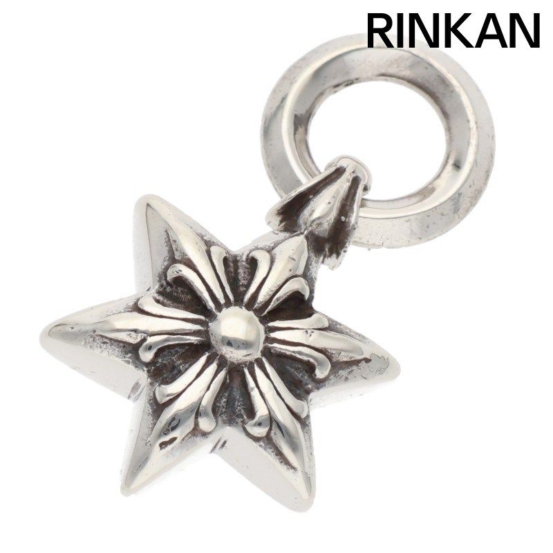 クロムハーツ STAR CHARM/6ポイントスターチャーム シルバーネックレストップ メンズ