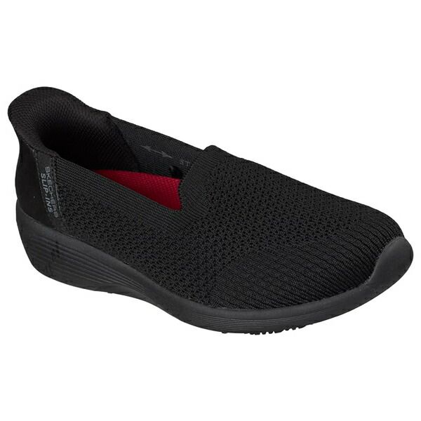 【当日出荷】 手を使わずに履ける スケッチャーズ 108304 ワーク スリップレジスタント：アリヤ skechers スニーカー レディース スリップインズ