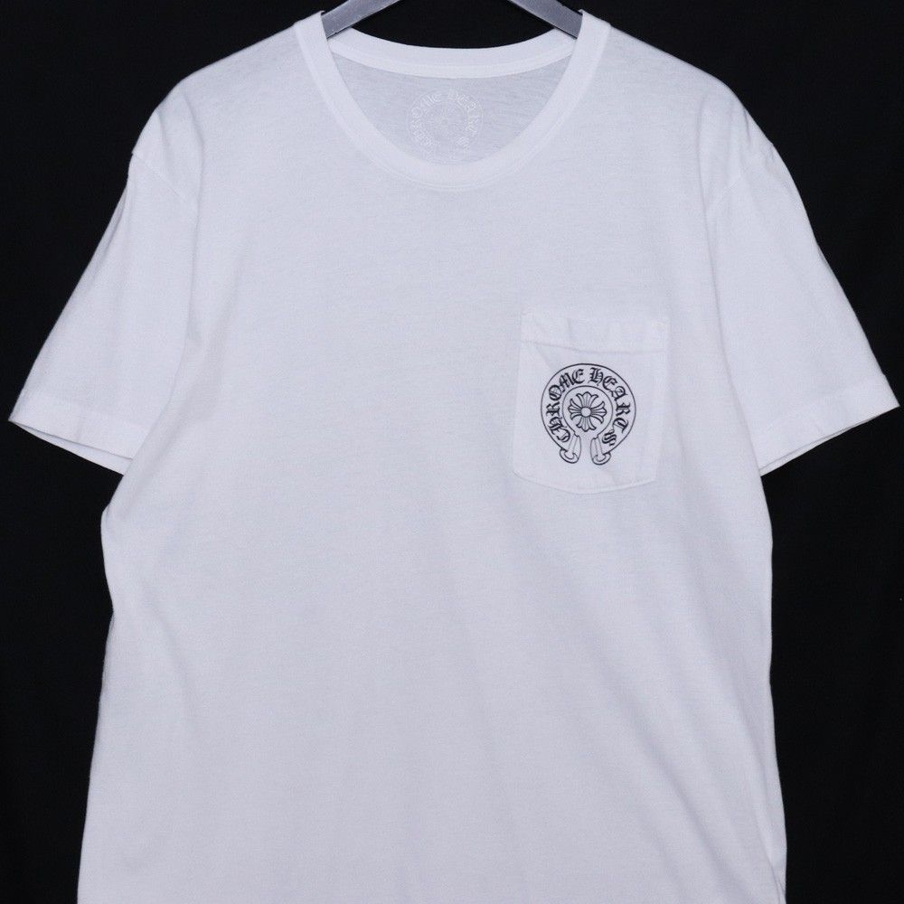 CHROME HEARTS ロサンゼルス限定 ホースシュープリントTシャツ Lサイズ