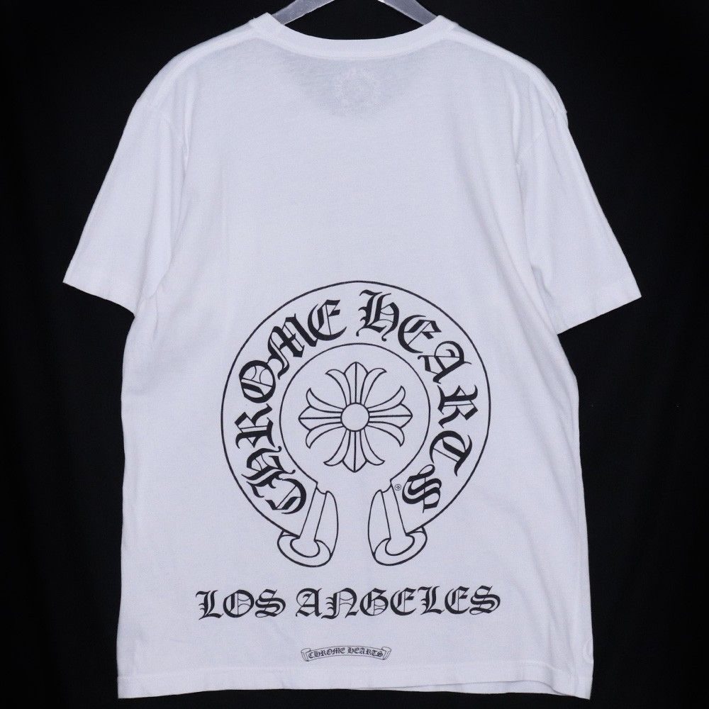 CHROME HEARTS ロサンゼルス限定 ホースシュープリントTシャツ Lサイズ