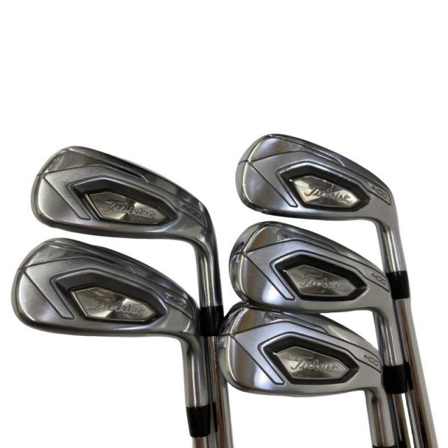 【中古】 タイトリスト Titleist T400 5S(#7-PW、W43) アイアンセット IR NS PRO 950GH neo (フレックスS) メンズ 男性用 右利き 右用 Cランク ゴルフクラブ