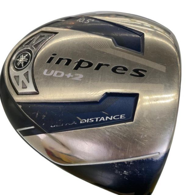 【中古】 ヤマハ inpres UD+2 10.5° ドライバー DR 純正特注シャフト (フレックスR) メンズ 男性用 右利き 右用 Cランク ゴルフクラブ