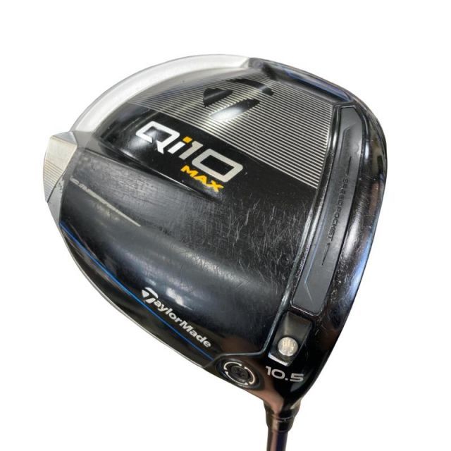 【中古】 テーラーメイド Qi10 MAX 10.5° ドライバー DR Diamana BLUE TM50(Qi10 DR) (フレックスS) メンズ 男性用 右利き 右用 Cランク ゴルフクラブ