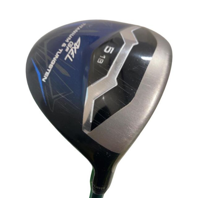 【中古】 つるや AXEL GF 5W フェアウェイウッド FW リシャフト (フレックスその他) メンズ 男性用 右利き 右用 Cランク ゴルフクラブ
